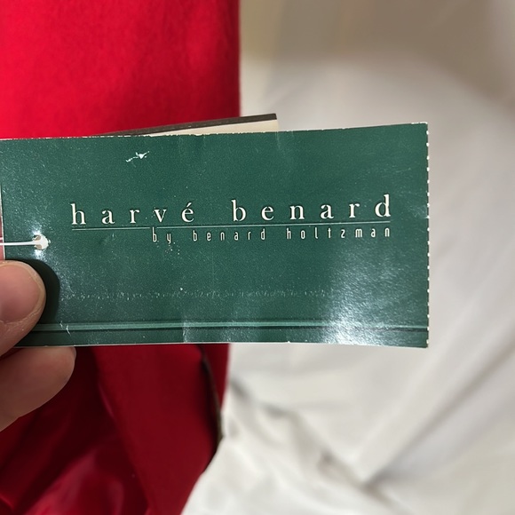 Harve Benard Red Cashmere Jacket size 16 NWT - Picture 2 of 6